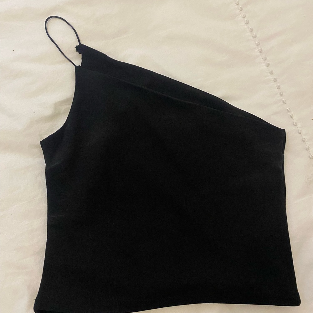 Princess Polly one shoulder crop top, never worn!